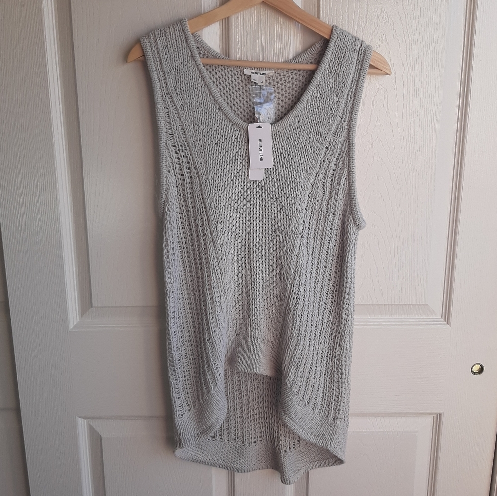 NWT Helmut Lang Sleeveless Sweater Size Medium